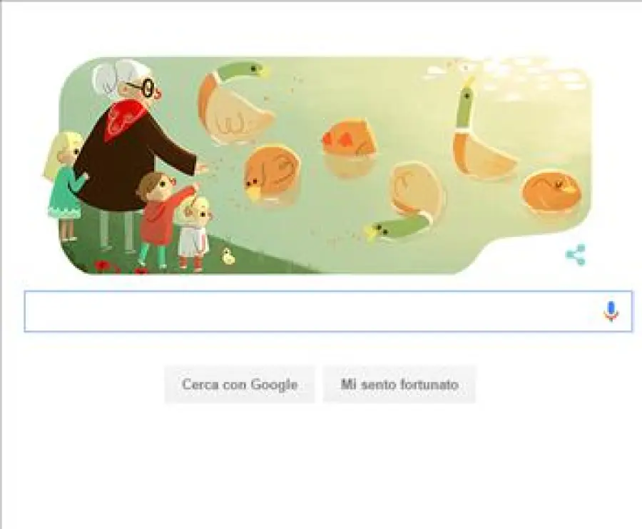 Auguri a tutti i nonni del mondo: gli omaggi di Google con due doodle