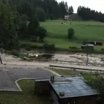 Bomba d’acqua fatale a Cortina D’Ampezzo per Carla Catturani