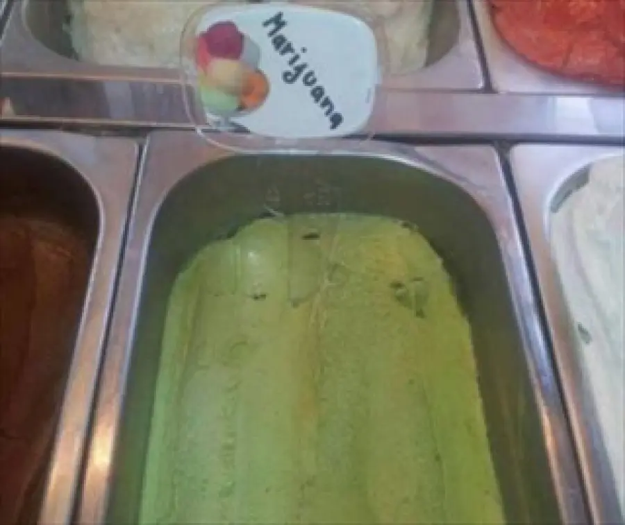 Gelato Bob Marley ai semi di canapa dal gusto 